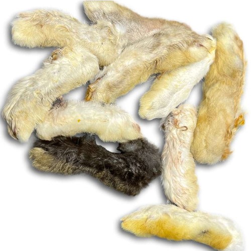 Rabbit Feet with Fur